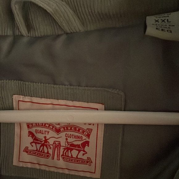 Levi’s CORDUROY BUBBLE PUFFER JACKET, XXL - Picture 4 of 4